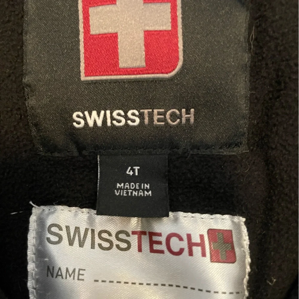 Swiss Tech Black and Gray Kids Snow Suit - Picture 3 of 3